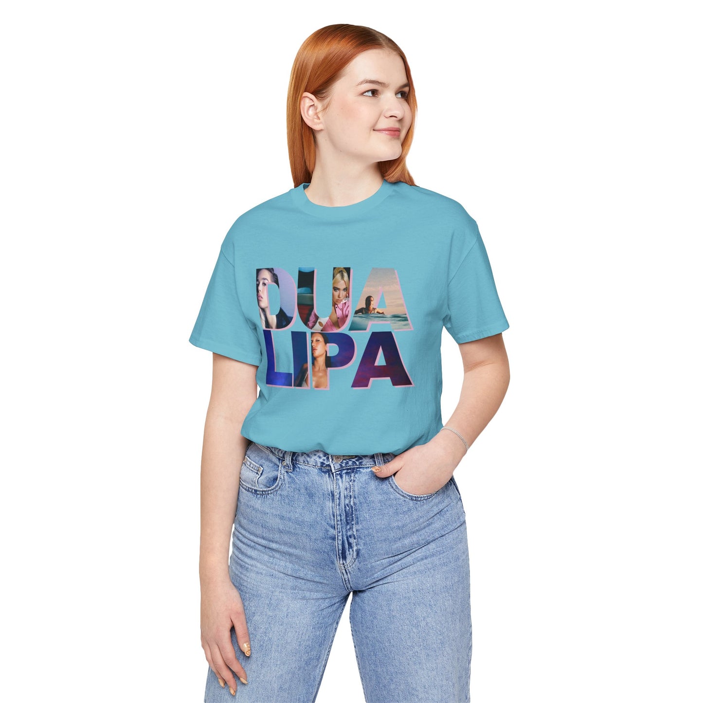 DUA LIPA (Discography - 2024 Radical Optimism Era) Unisex Jersey Short Sleeve Tee