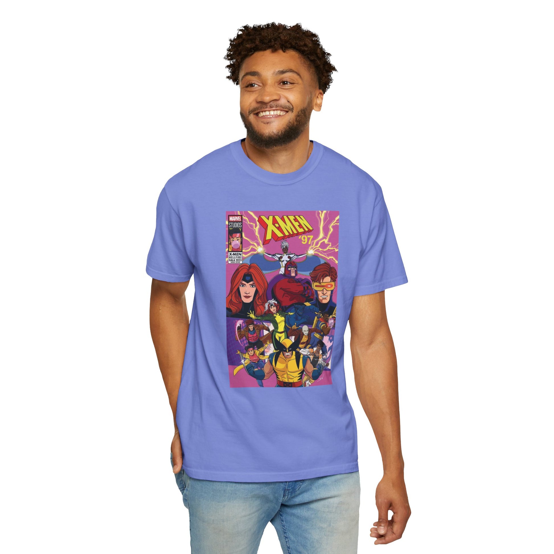 Xmen '97 retro Unisex Garment-Dyed T-shirt