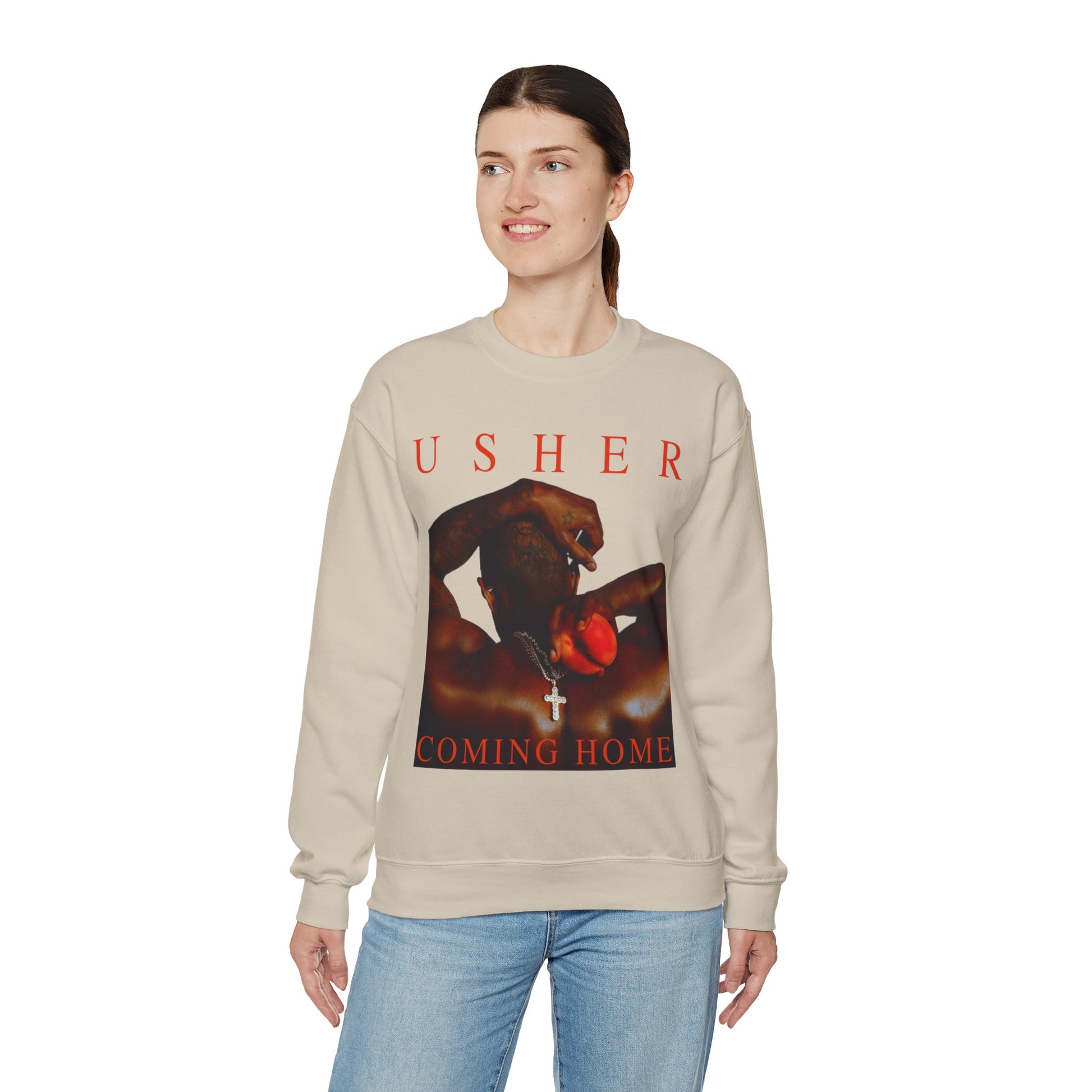 COMING HOME (Usher 🍑 2024 Album) Sweatshirt