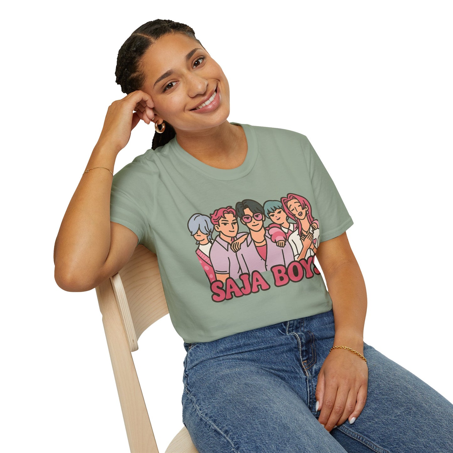 SAJA BOYS (K-Pop Demon Hunters-Inspired) Adult Unisex Shirt