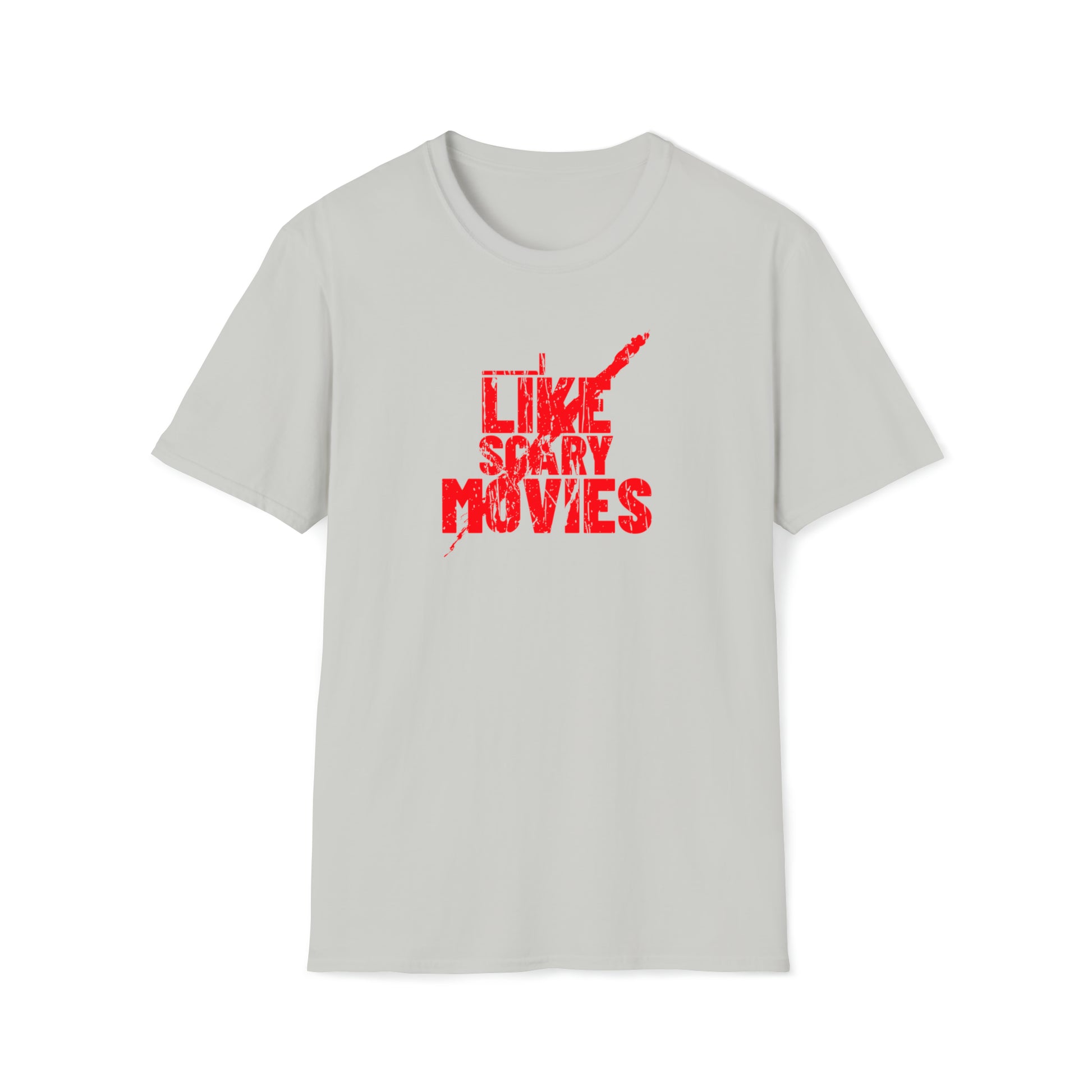 "I like scary movies" halloween spooky season unisex T-Shirt