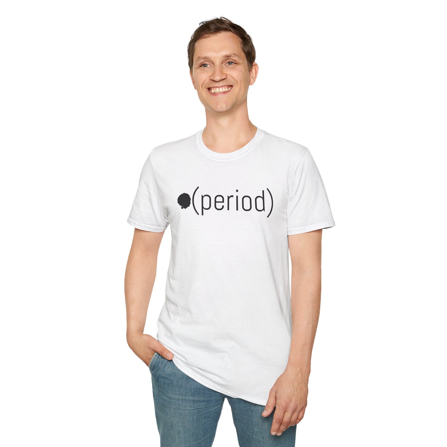 .Period meme slang humor Unisex Softstyle T-Shirt