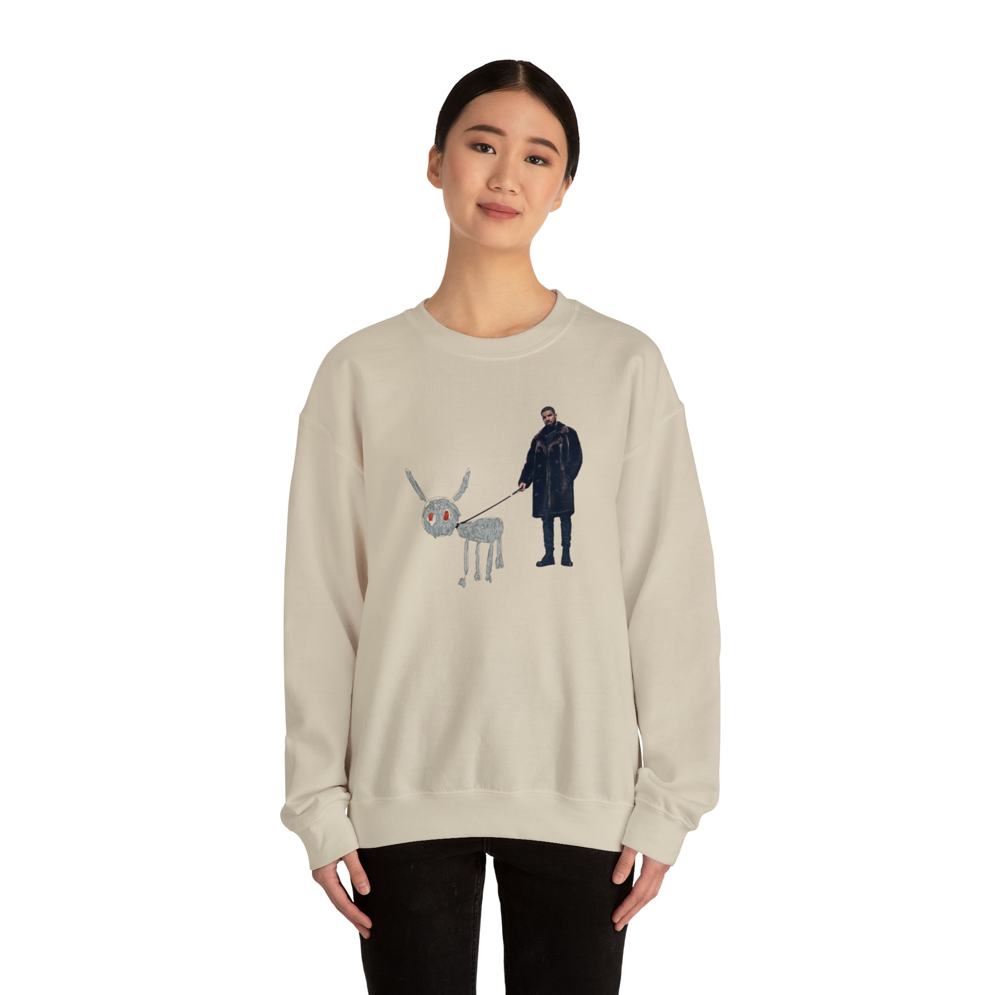 For All The Dogs (Drake) Unisex Heavy Blend™ Crewneck Sweatshirt