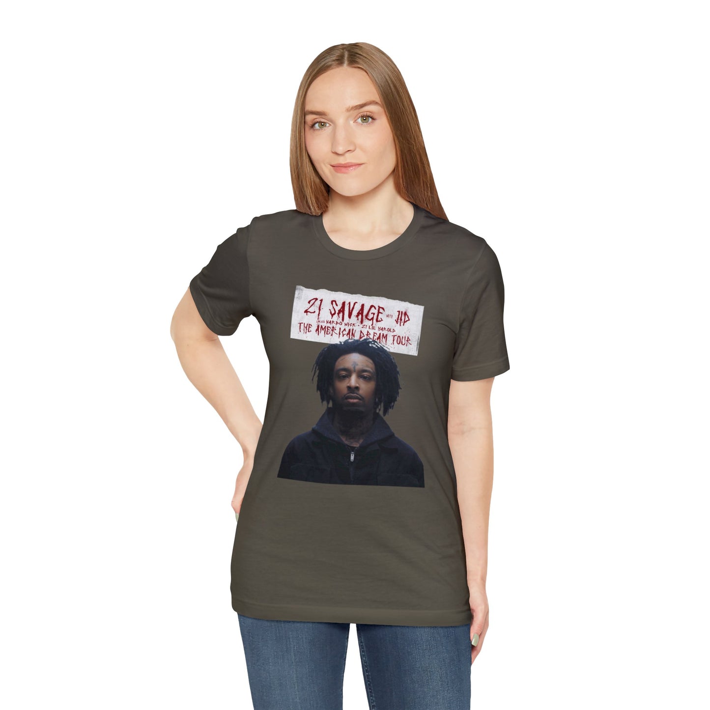 21 Savage THE AMERICAN DREAM Tour (2024) Shirt