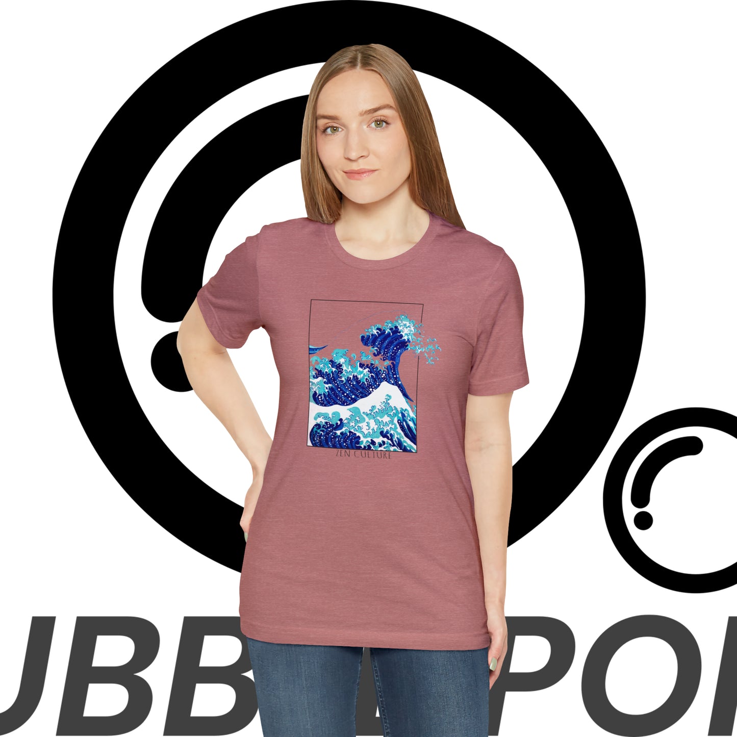 Serenity Waves- Zen Culture unisex. Shirt