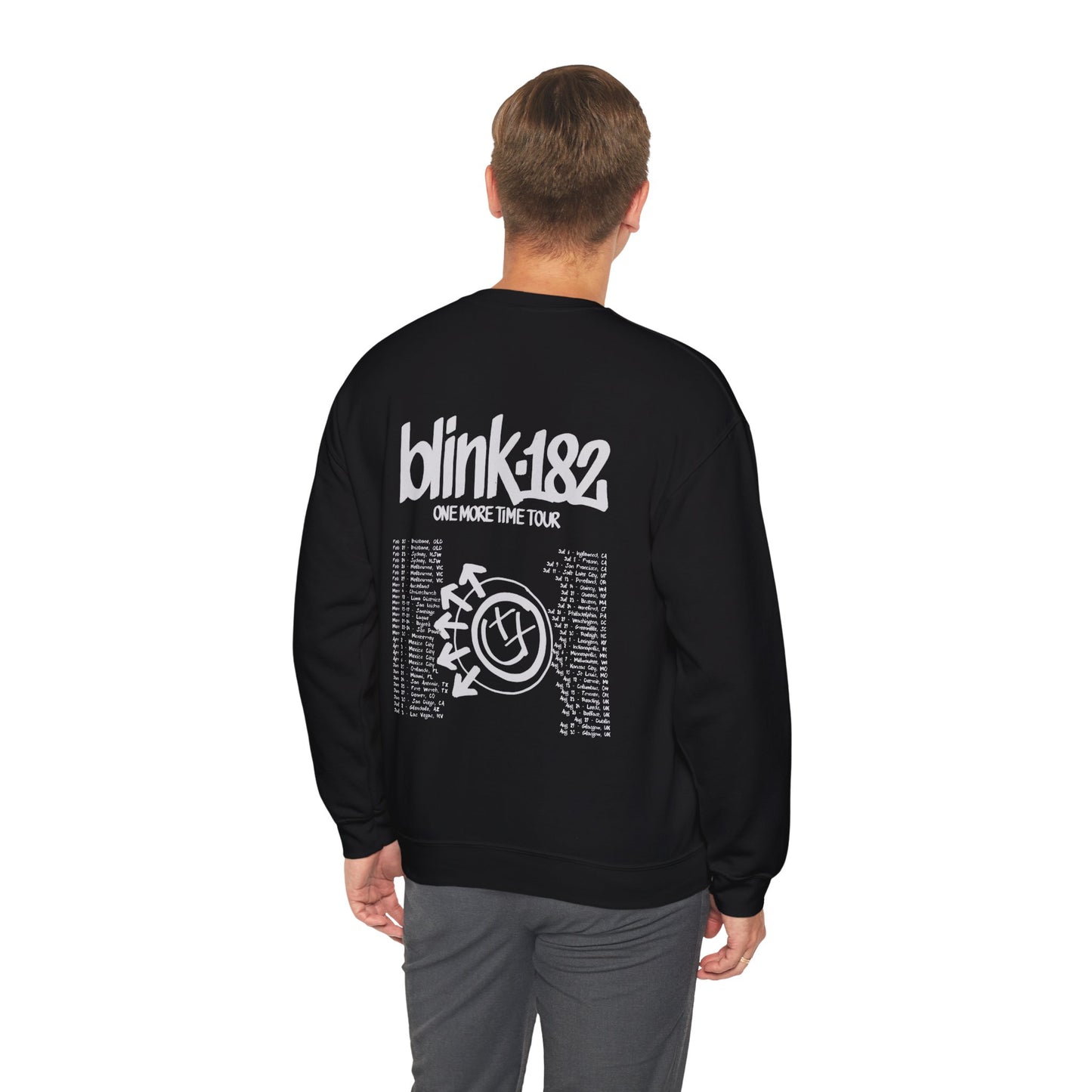 One More Time 2024 World Tour (Blink 182) Sweatshirt