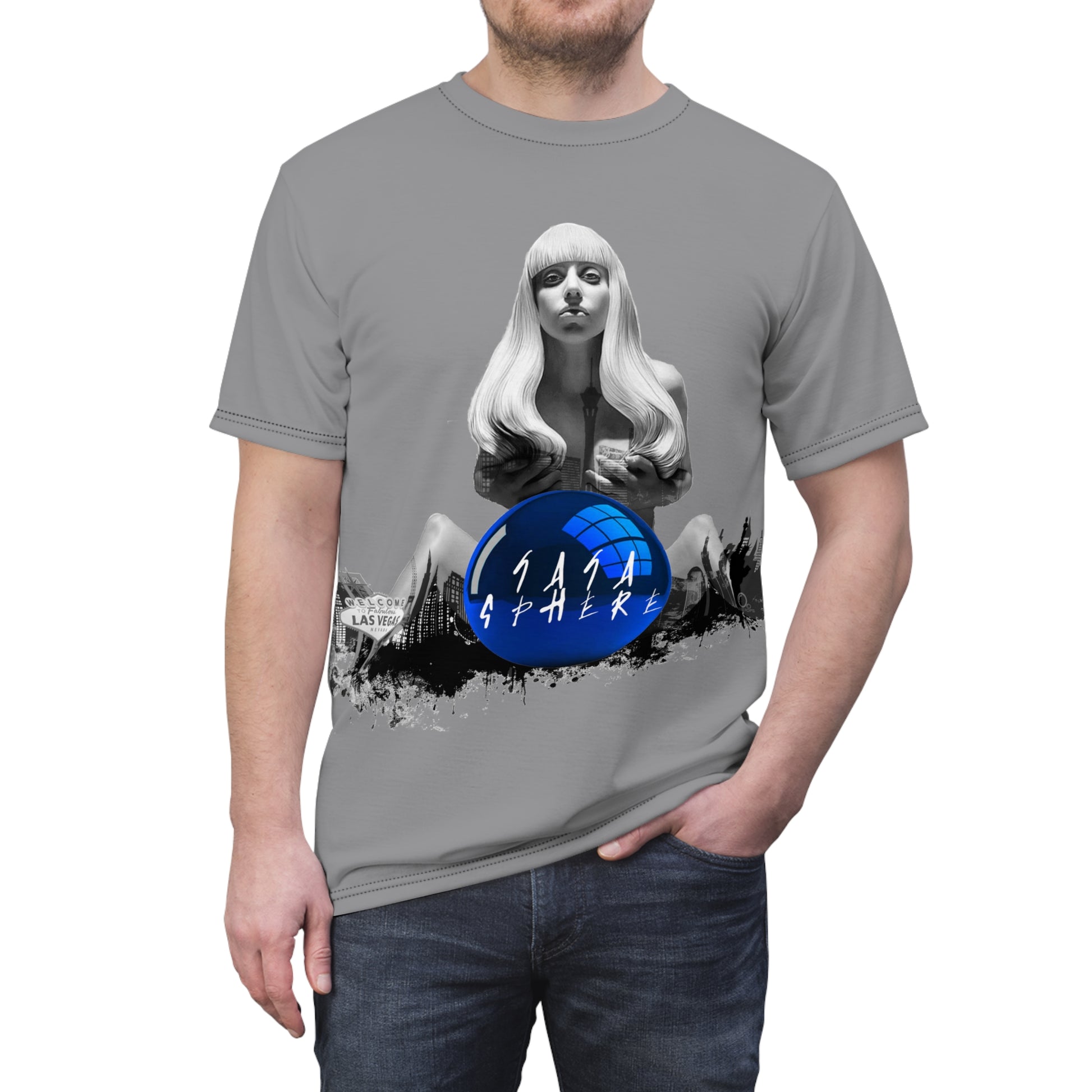 Gagasphere (Las Vegas) art pop Unisex Tee