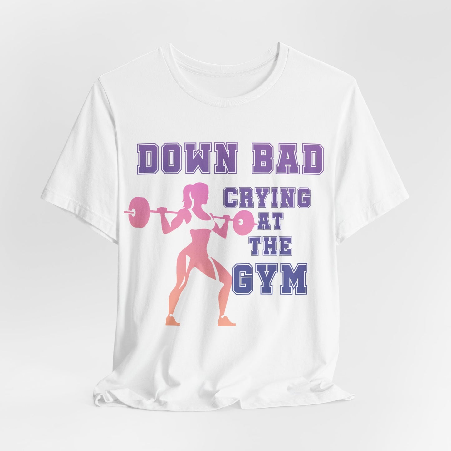 Down Bad Crying at the Gym (Tortured Poets) Unisex Shirt