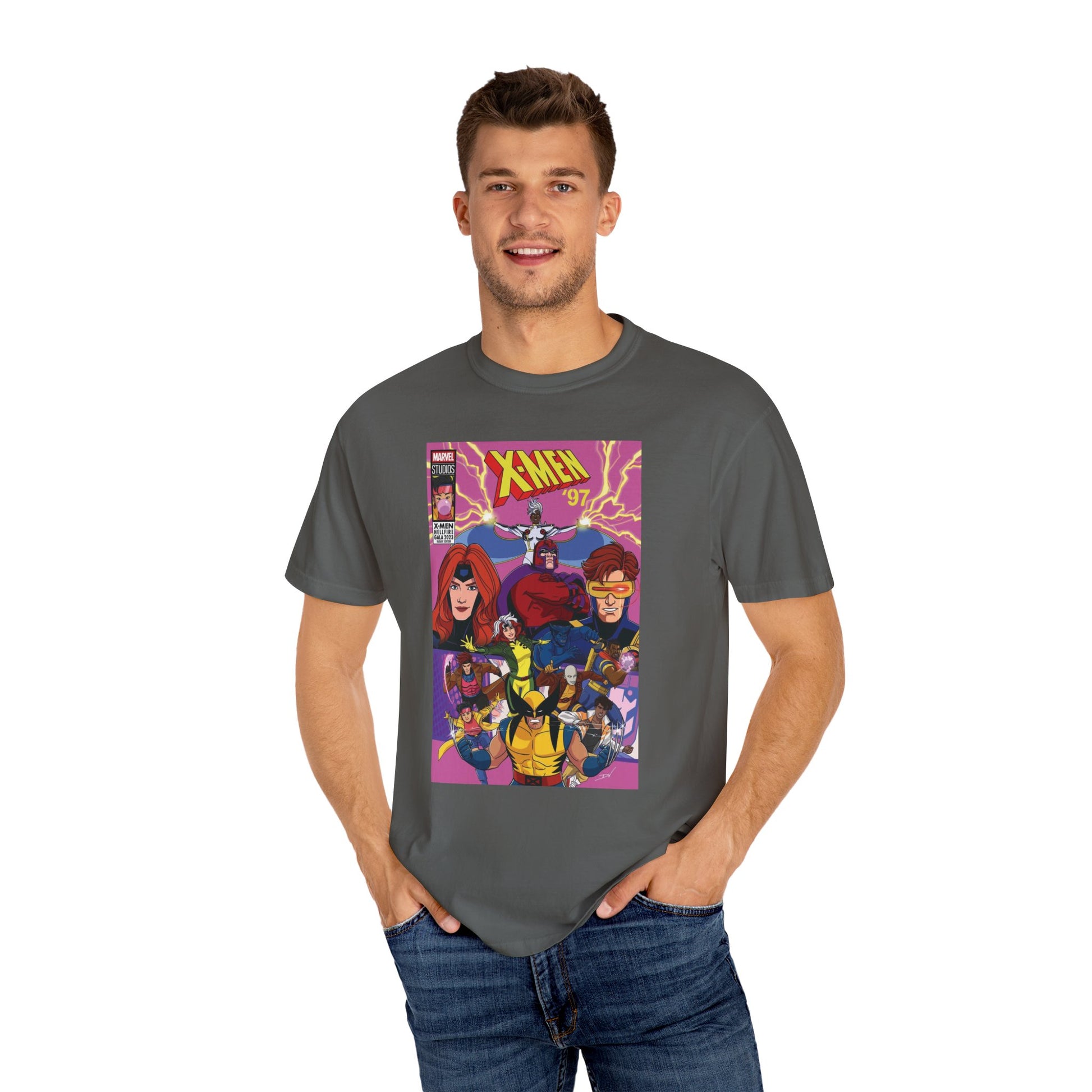 Xmen '97 retro Unisex Garment-Dyed T-shirt