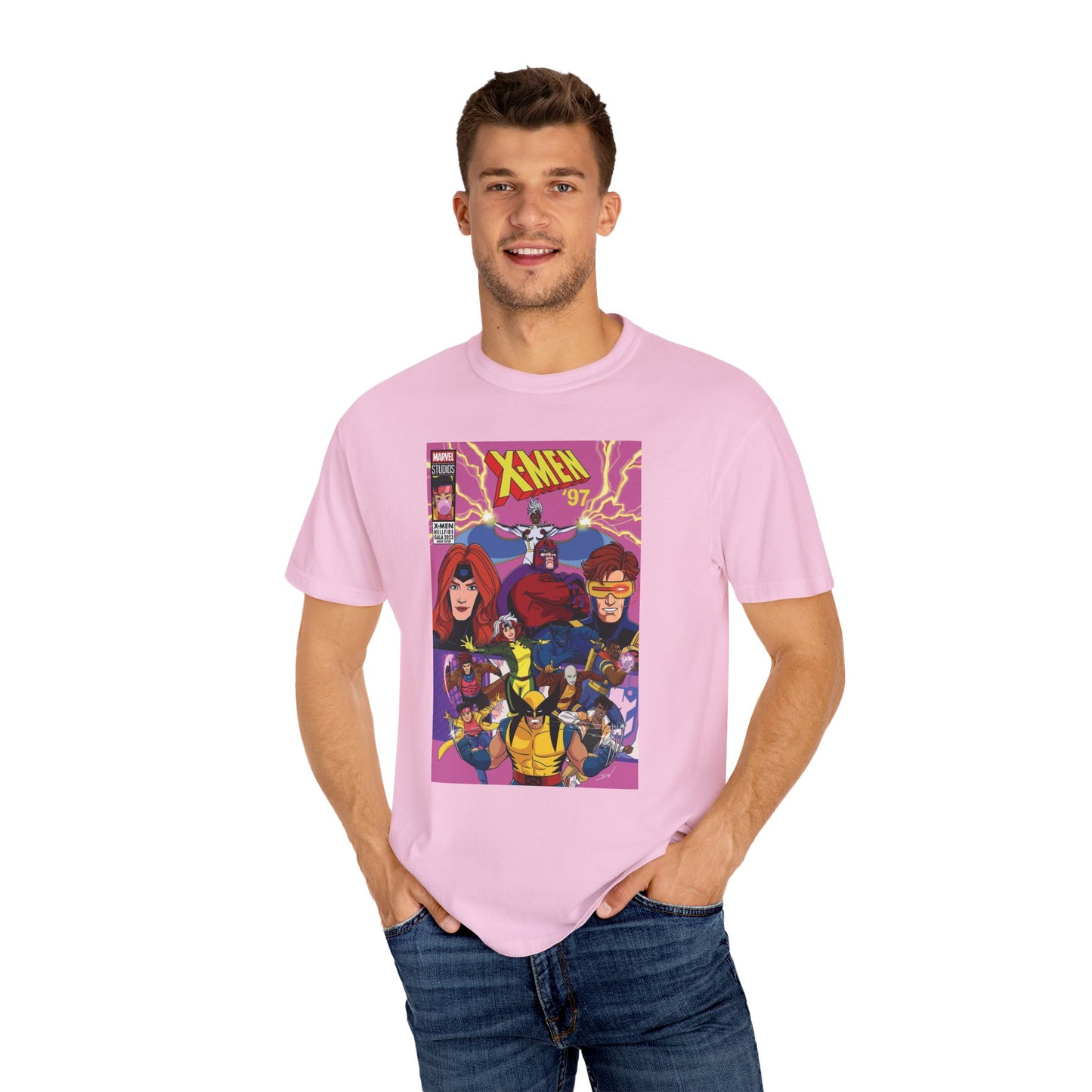 Xmen '97 retro Unisex Garment-Dyed T-shirt