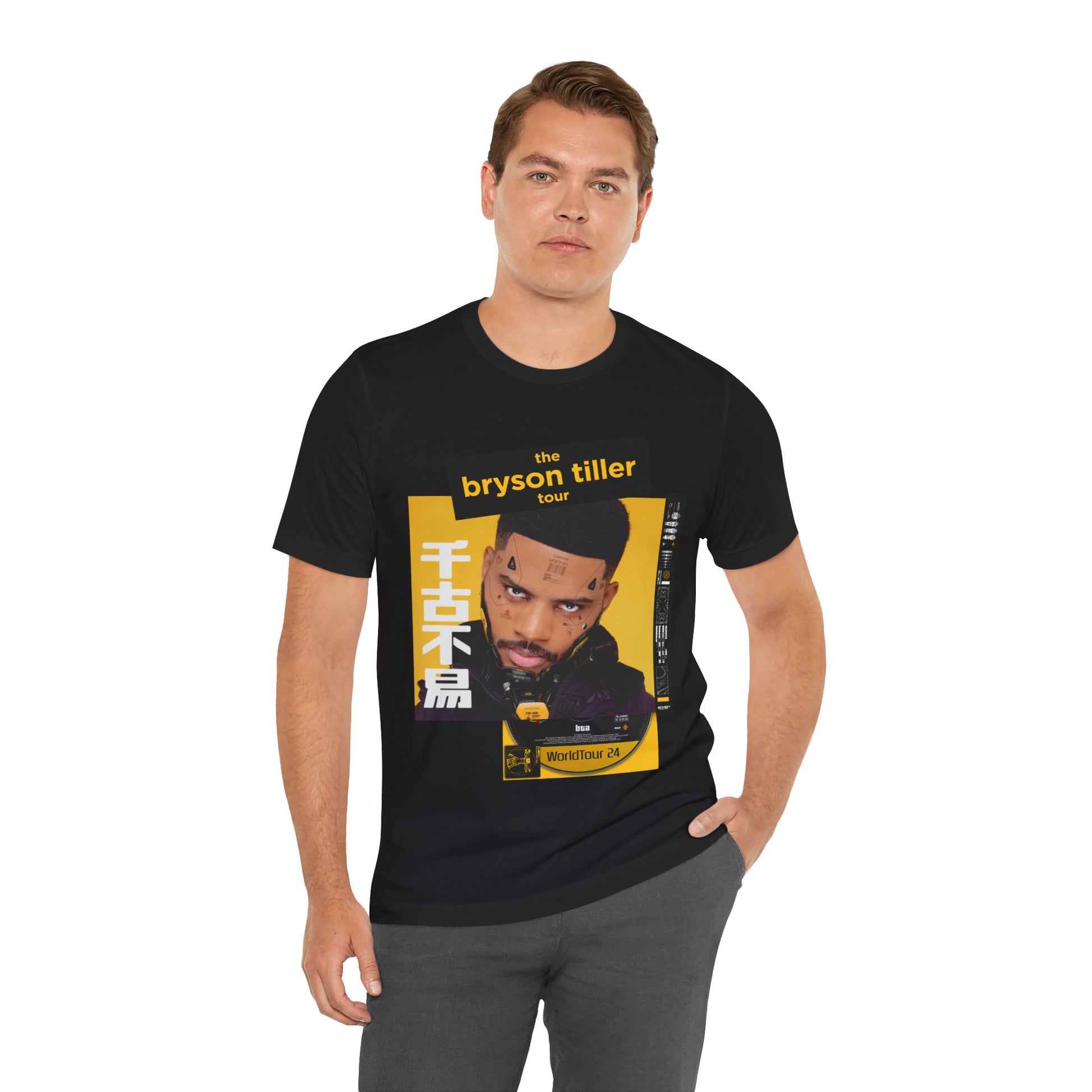 Bryson Tiller 2024 Tour (Double Sided With Dates) Unisex Shirt