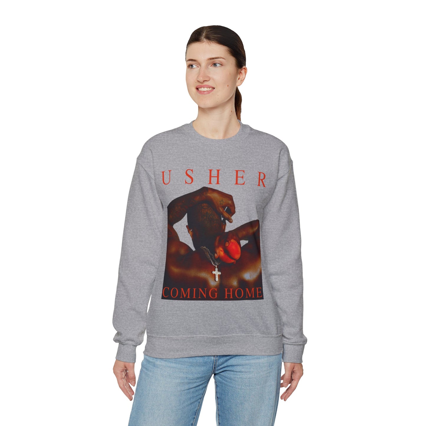 COMING HOME (Usher 🍑 2024 Album) Sweatshirt