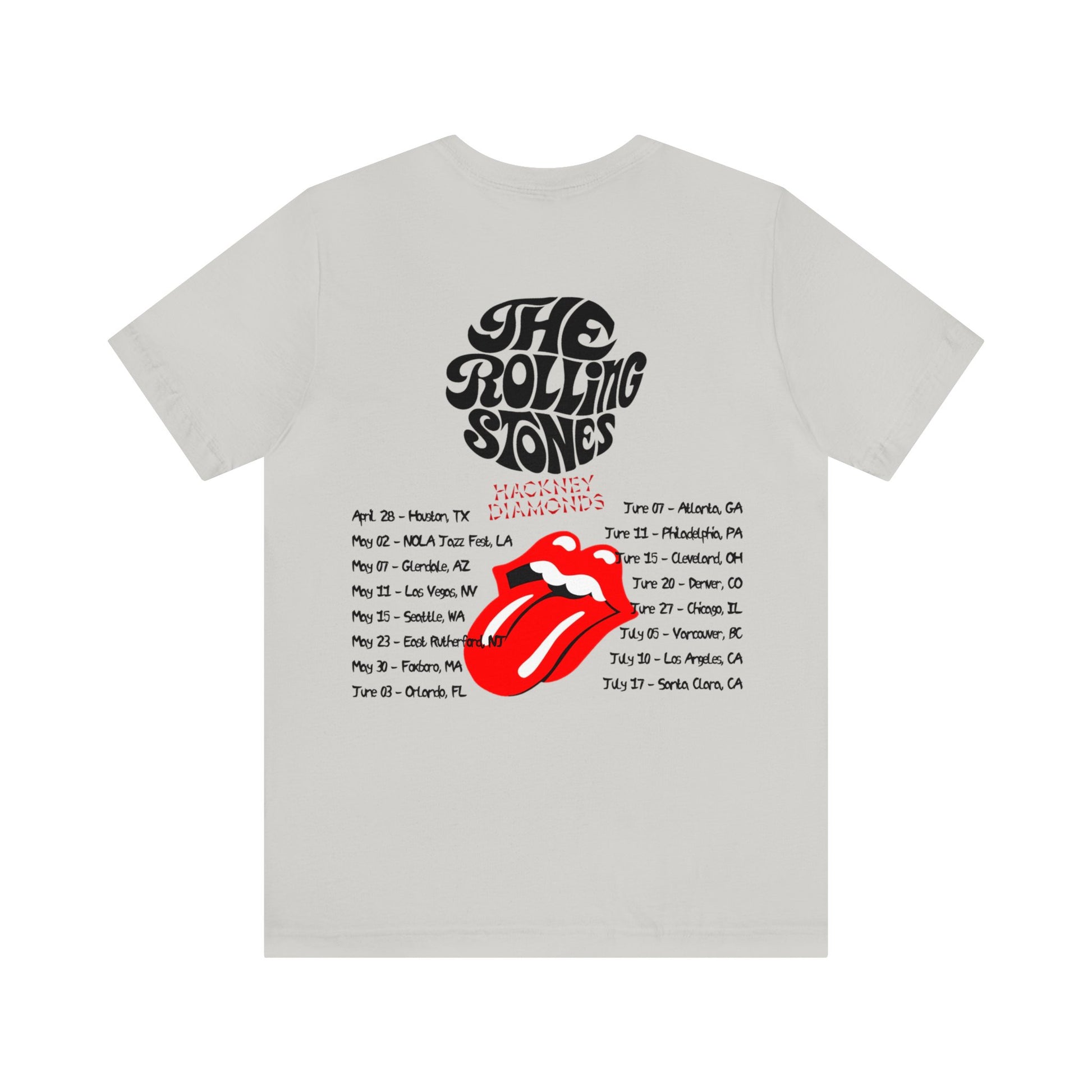 The Rolling Stones HACKNEY DIAMONDS 2024 Tour Shirt