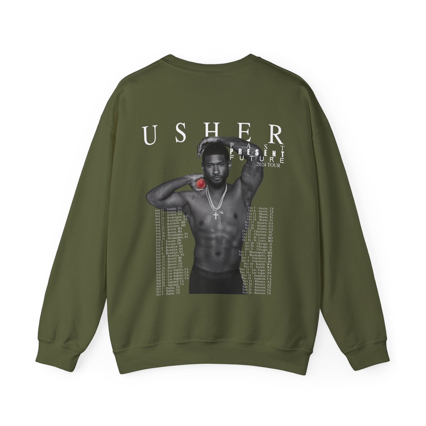 Past, Present, Future TOUR (Usher 2024) Sweatshirt