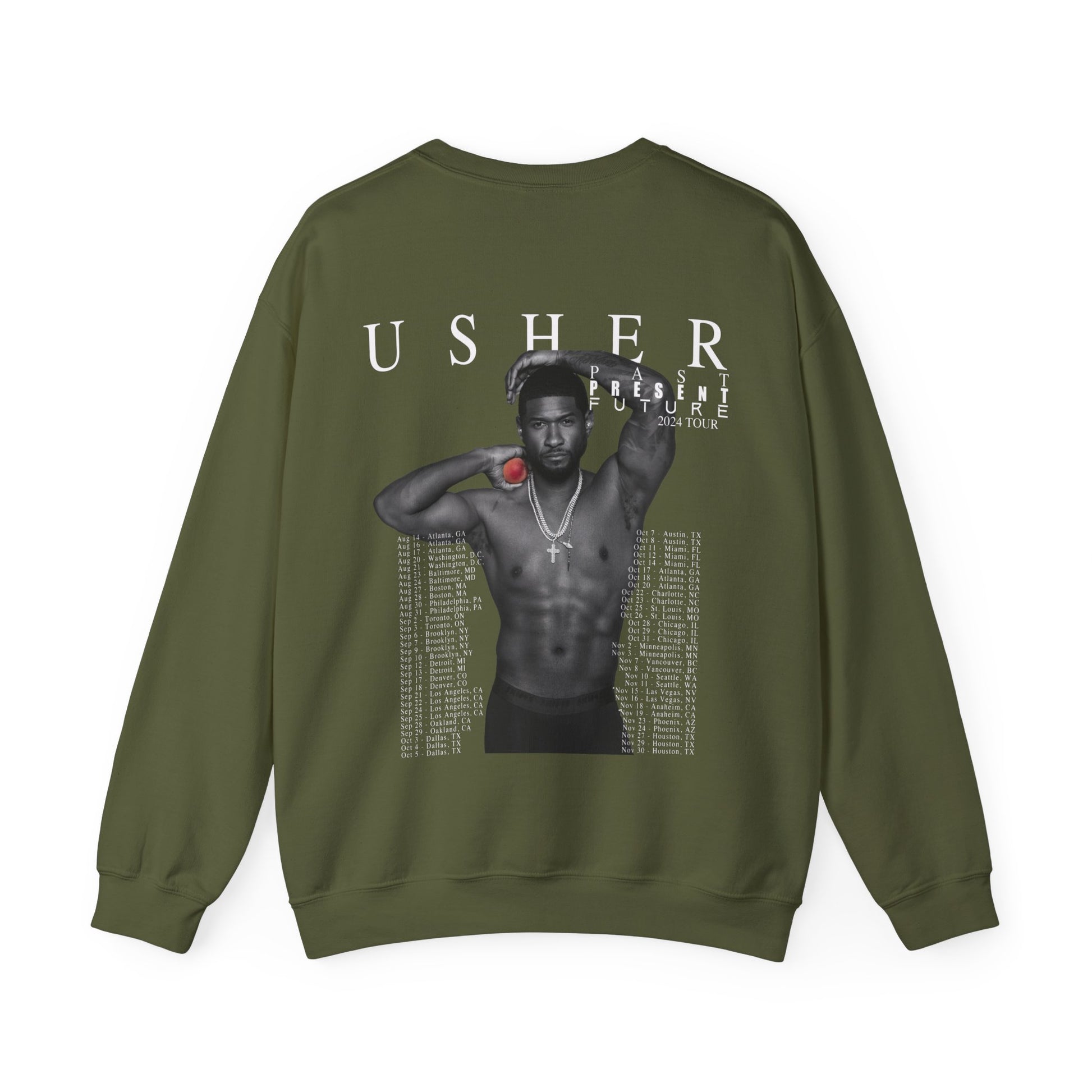 Past, Present, Future TOUR (Usher 2024) Sweatshirt