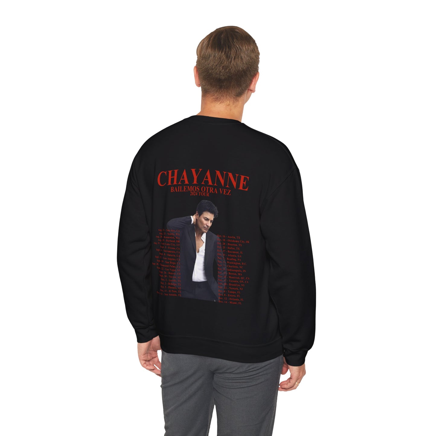 Chayanne "Bailemos Otra Vez" 2024 Tour Sweater