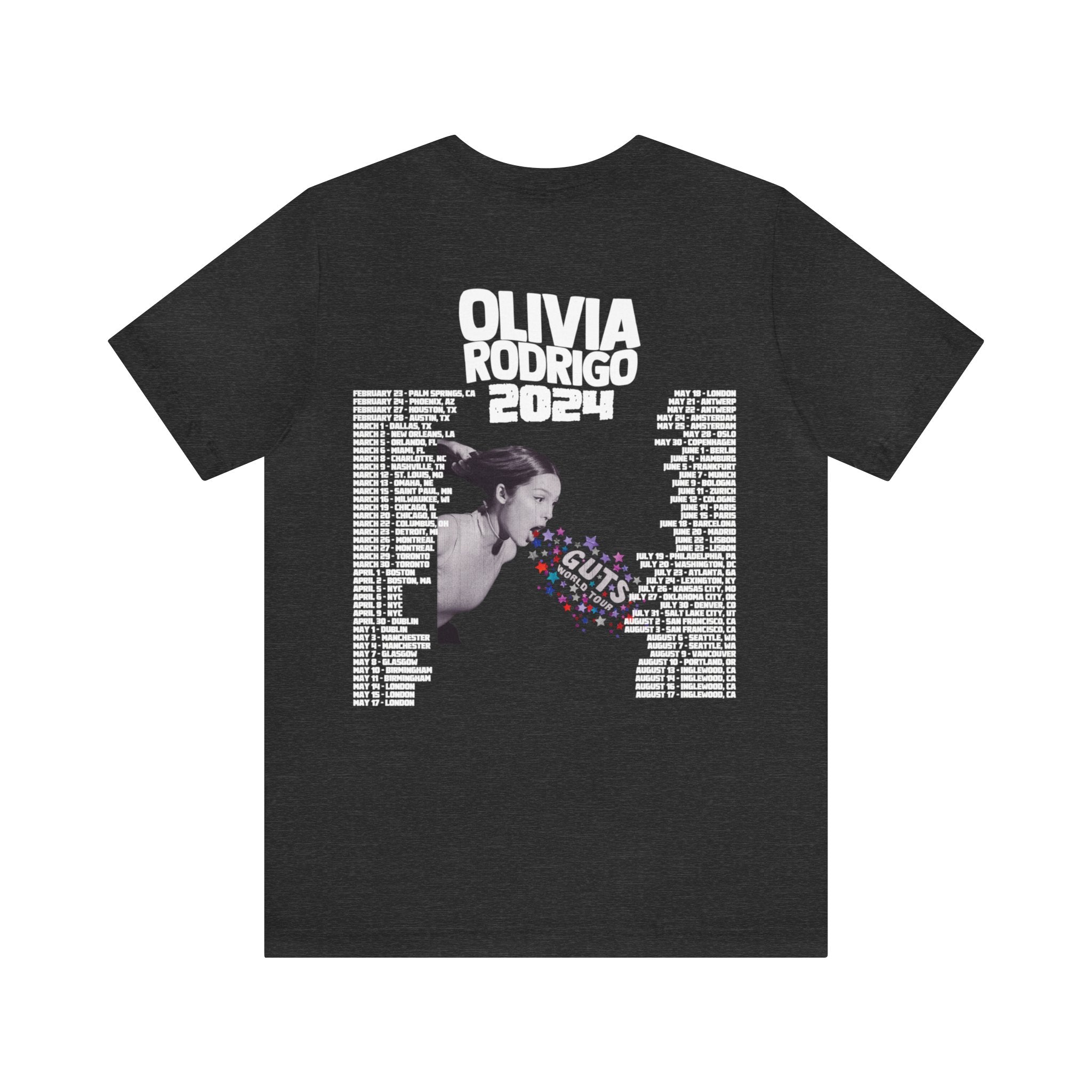 GUTS World Tour (Olivia Rodrigo) 2024 Shirt – BUBBLE POPS