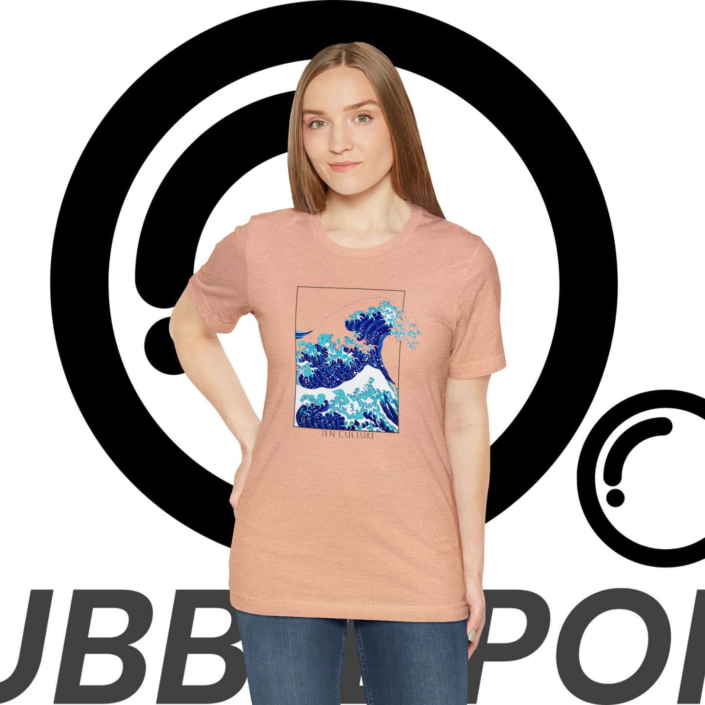 Serenity Waves- Zen Culture unisex. Shirt