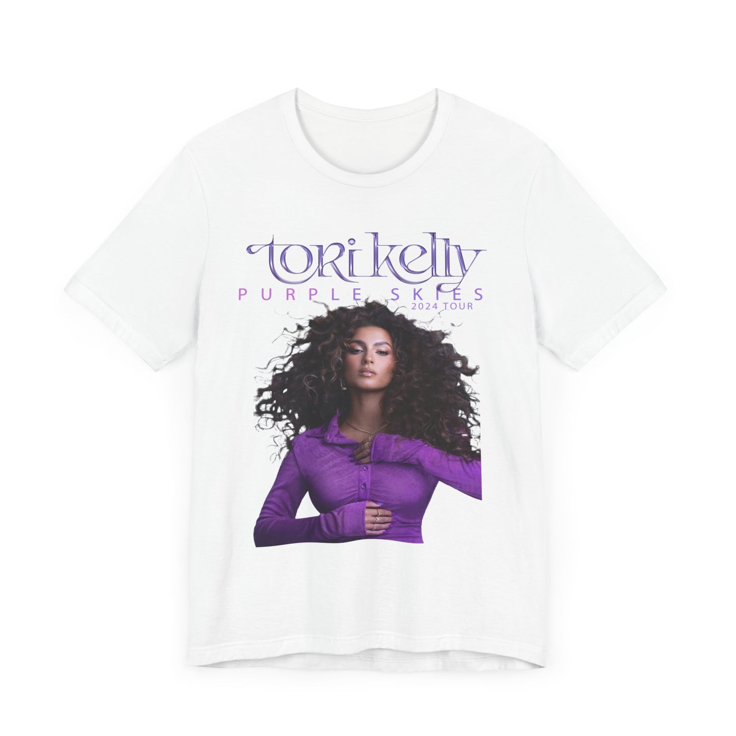 Tori Kelly Purple Skies 2024 Tour Unisex Shirt