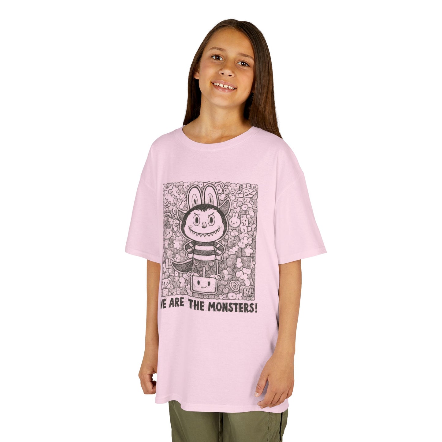 We Are The Monsters! (Sketch Labubu-Inspired) Kid's Unisex Shirt
