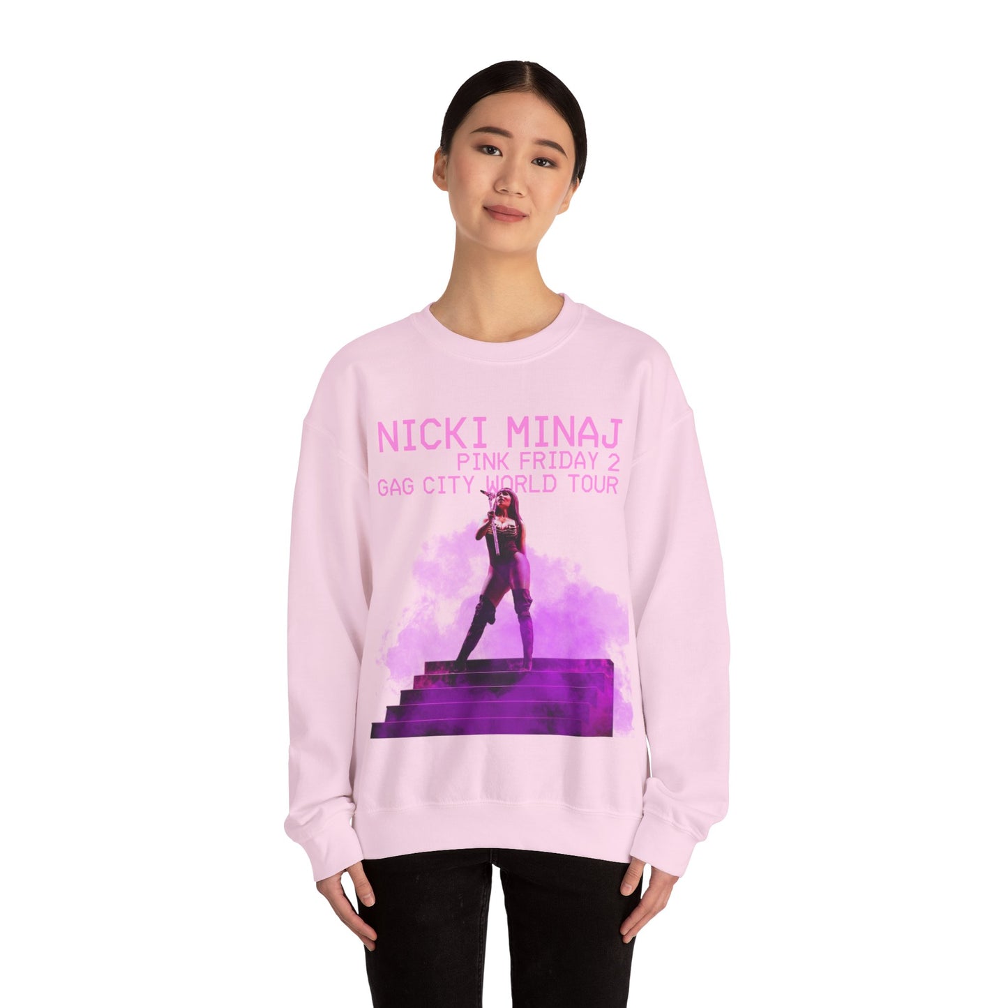 GAG City World Tour Setlist (Nicki Minaj Pink Friday 2) Sweatshirt