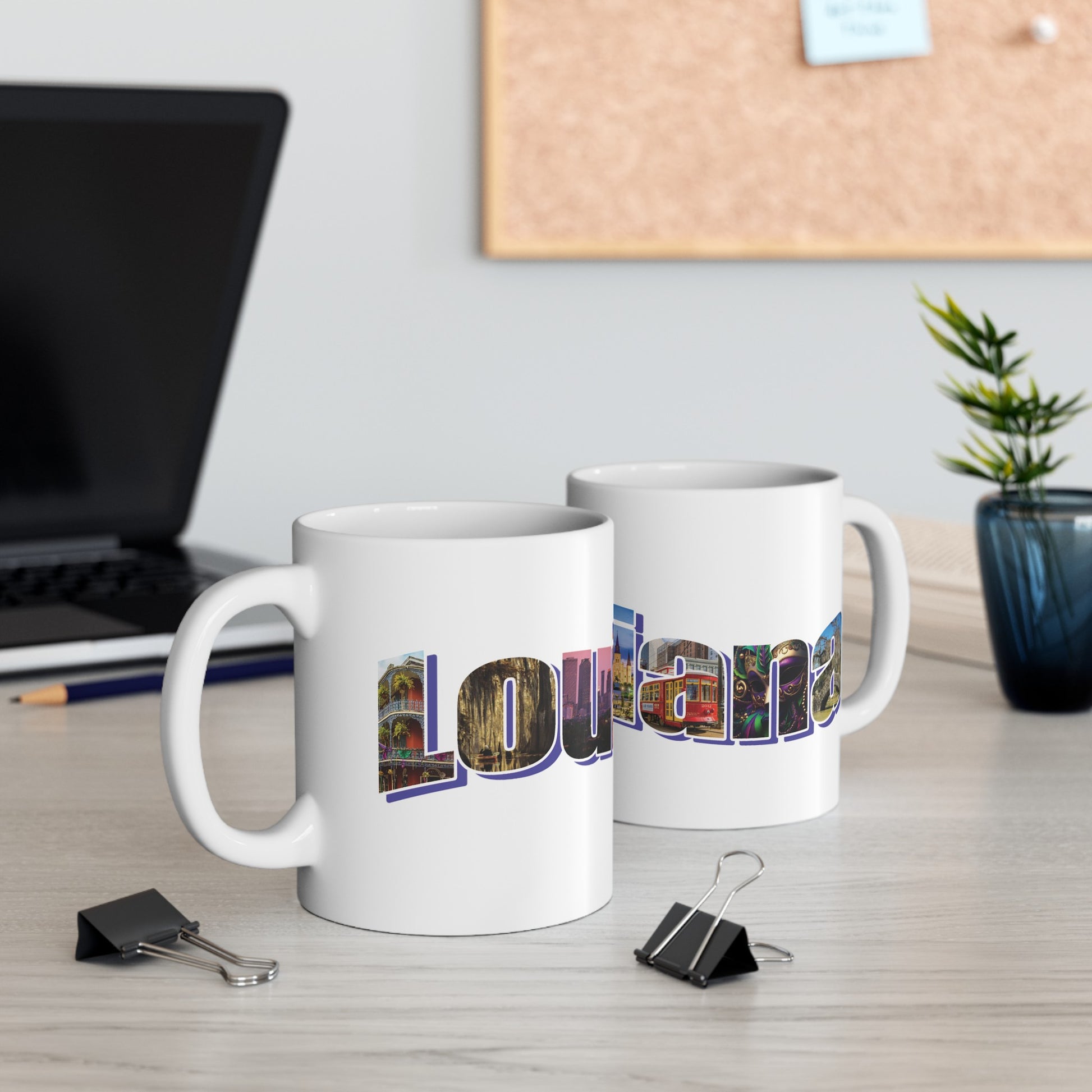 Louisiana State Collage Ceramic Mug, (11oz, 15oz)