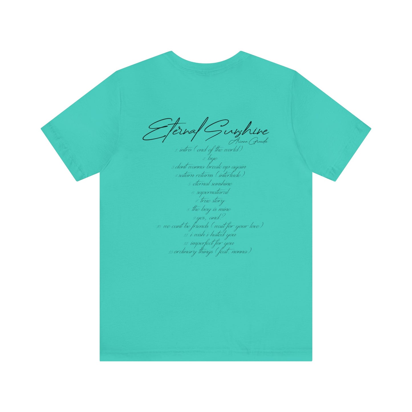 Eternal Sunshine Tracklist (Ariana Grande 2024) Unisex Shirt