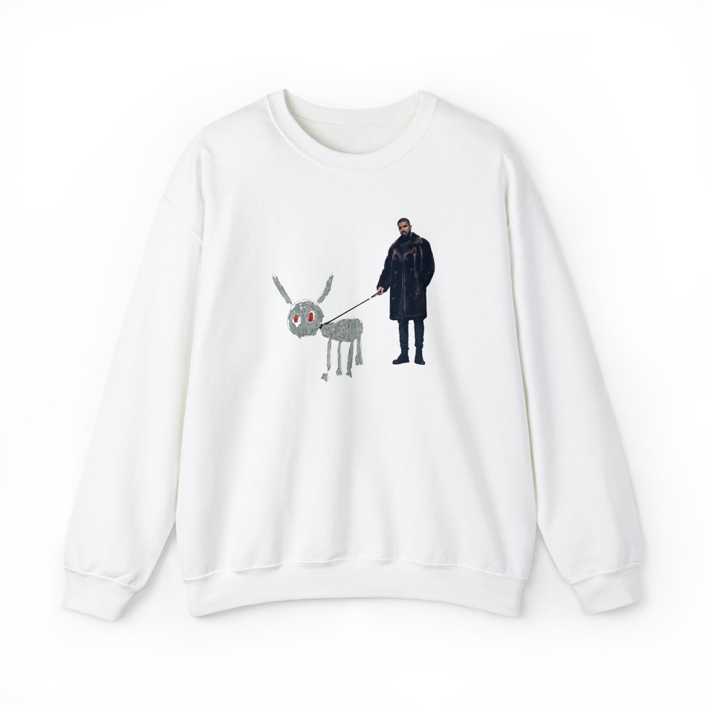 For All The Dogs (Drake) Unisex Heavy Blend™ Crewneck Sweatshirt