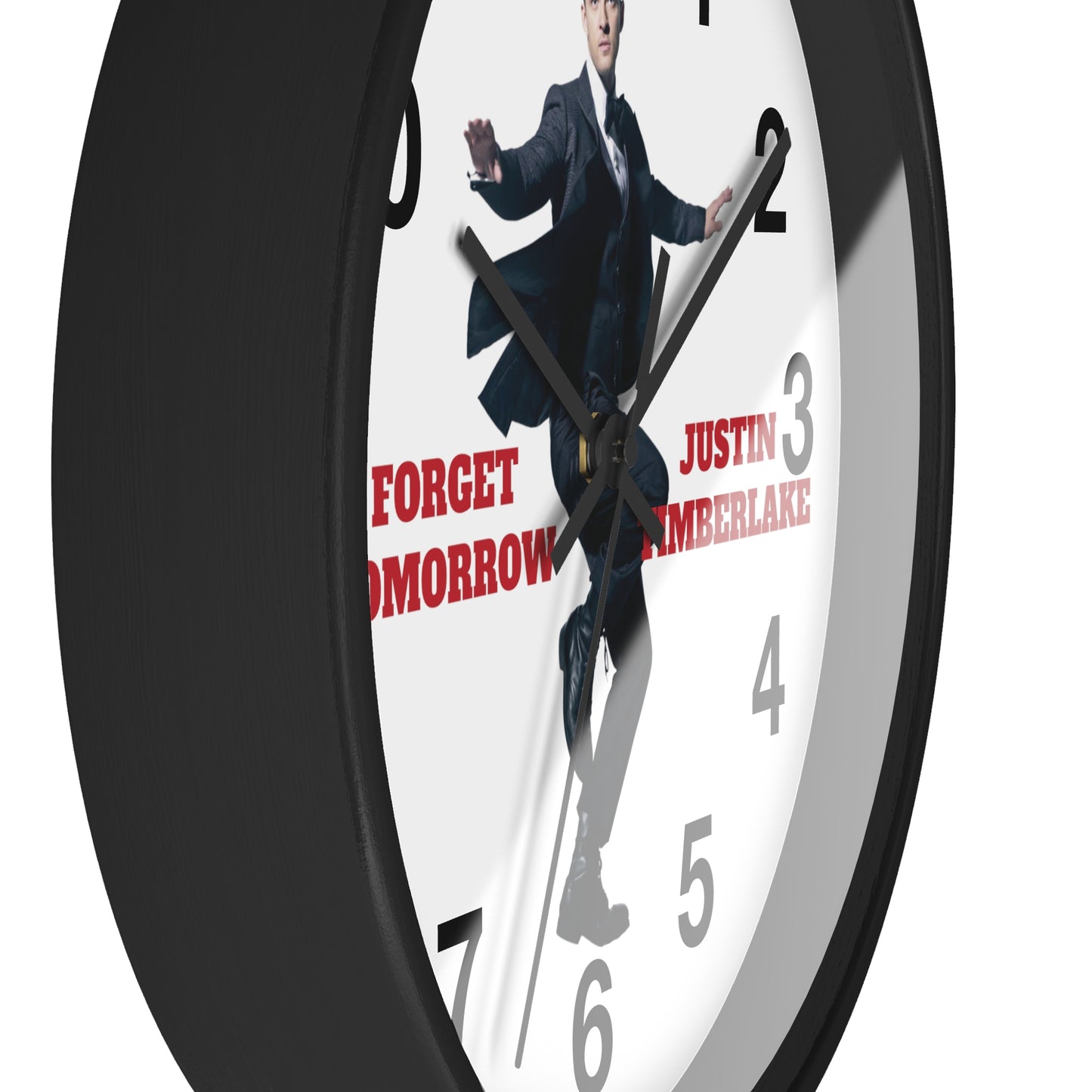 Justin Timberlake Forget Tomorrow 2024 Wall Clock