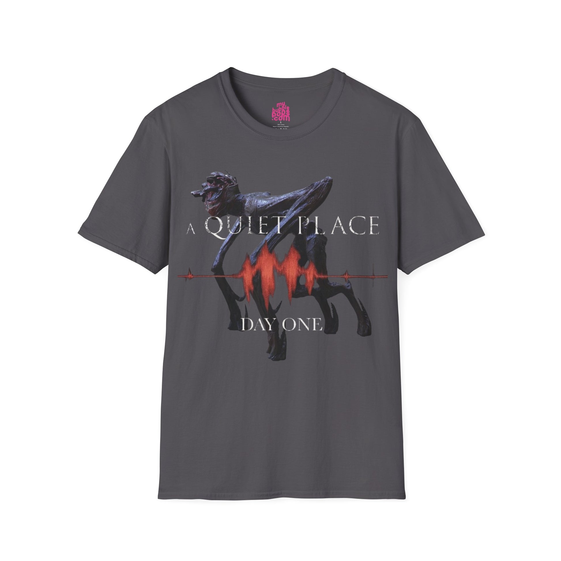 A Quiet Place Day one 2024 movie Unisex Softstyle T-Shirt