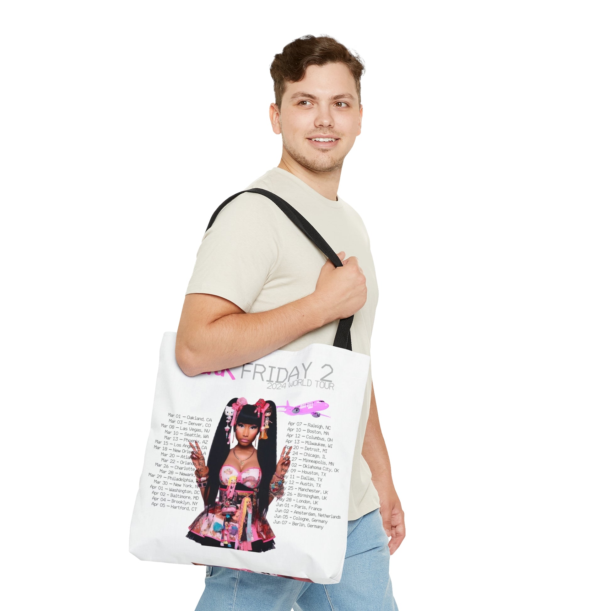 Pink Friday 2 (Nicki Minaj) World Tour 2024 Tote Bag