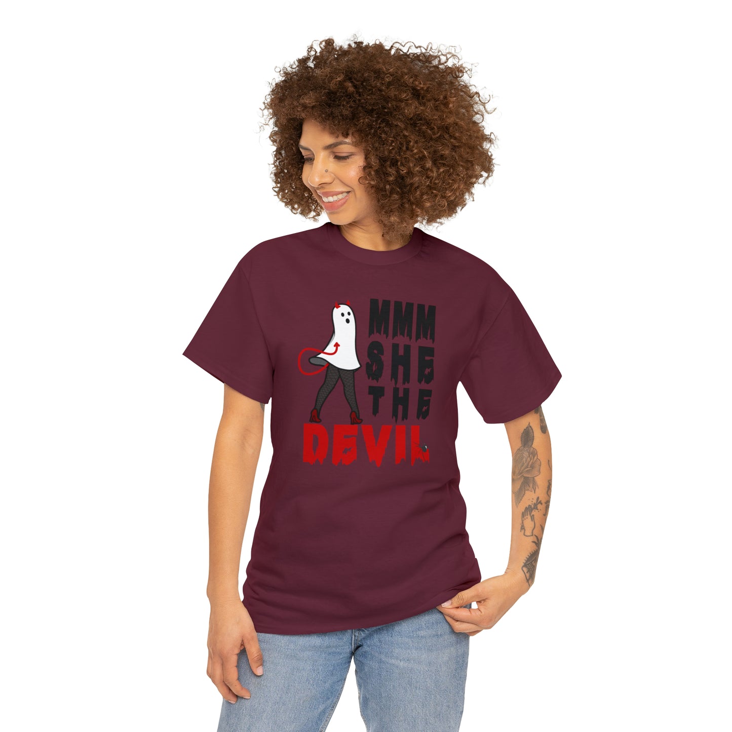 Mmm She the Devil, Paint the town red, Doja Cat Scarlet unisex shirt