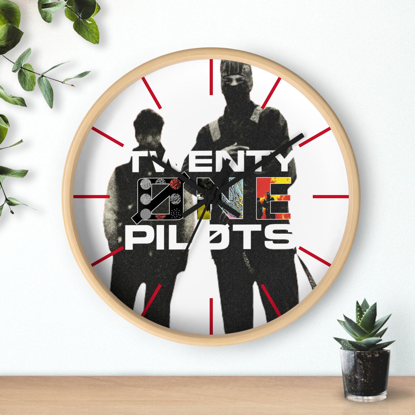 Twenty One Pilots Clancy Quadrilogy Wall Clock