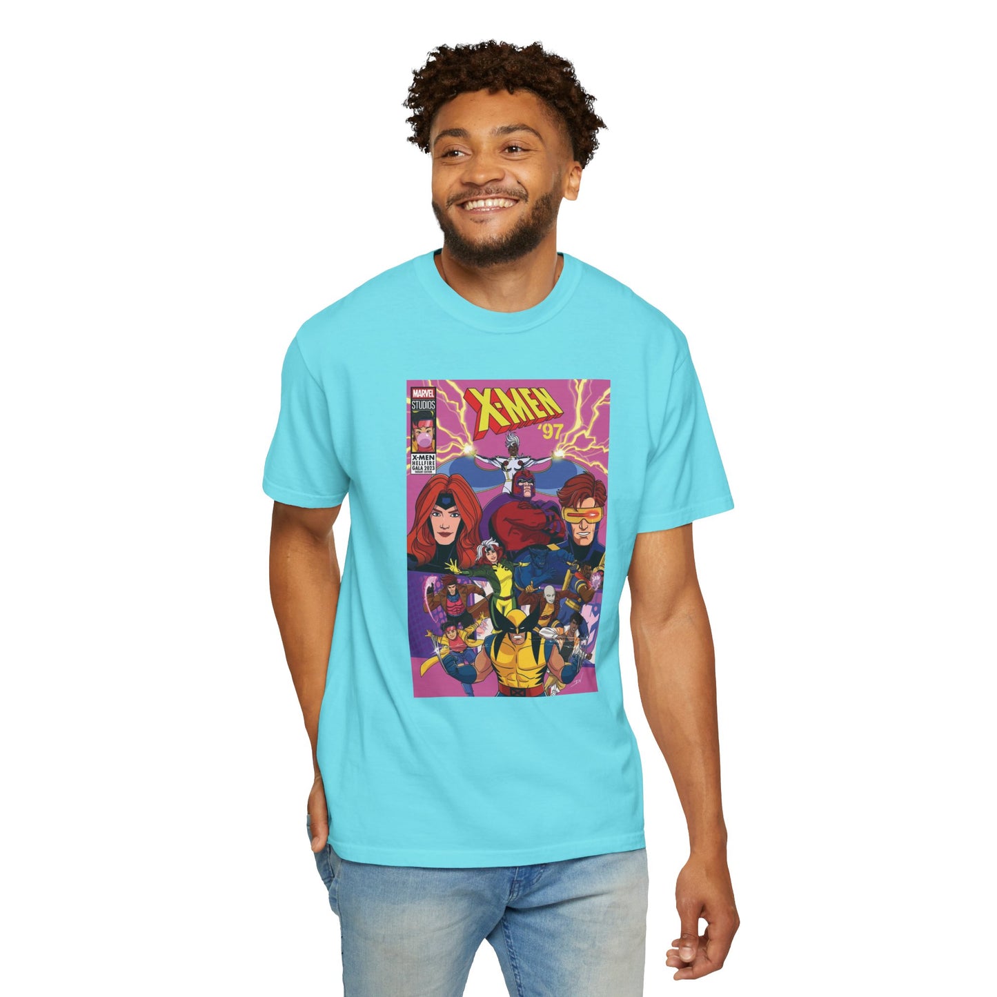 Xmen '97 retro Unisex Garment-Dyed T-shirt