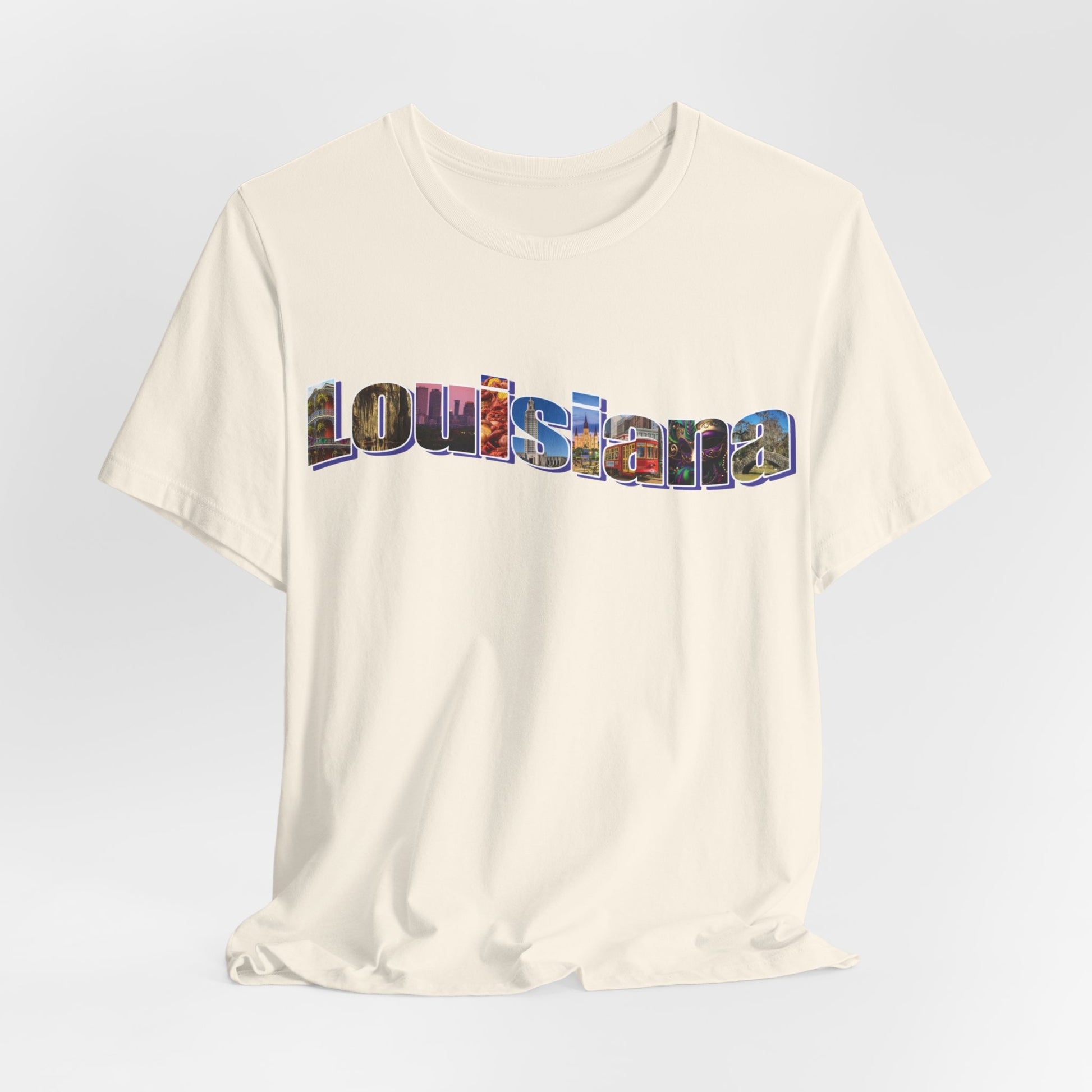 Louisiana State Collage Unisex Jersey Short Sleeve Tee city state pride new orleans mardi gras gift idea