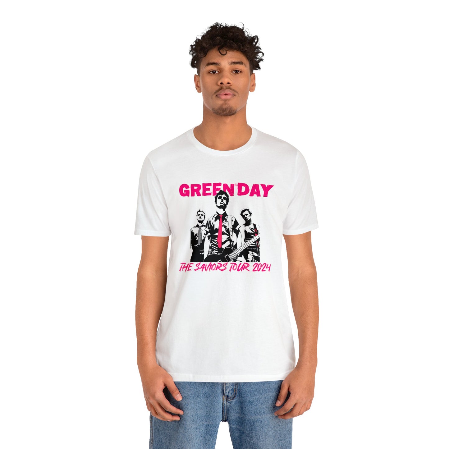 The Saviors Tour (Green Day 2024) Unisex Jersey Tee