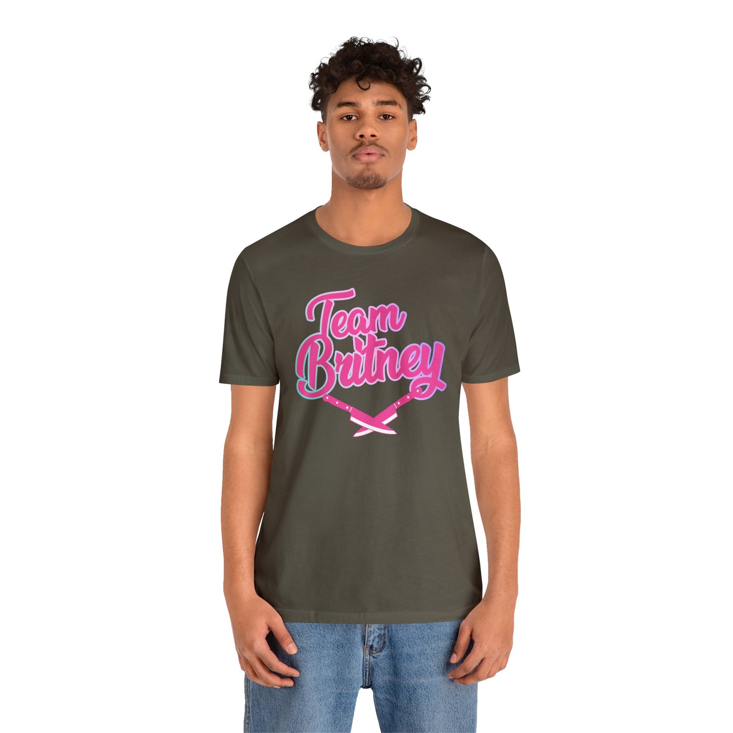 Team Britney (Knives) Unisex Jersey Short Sleeve Tee