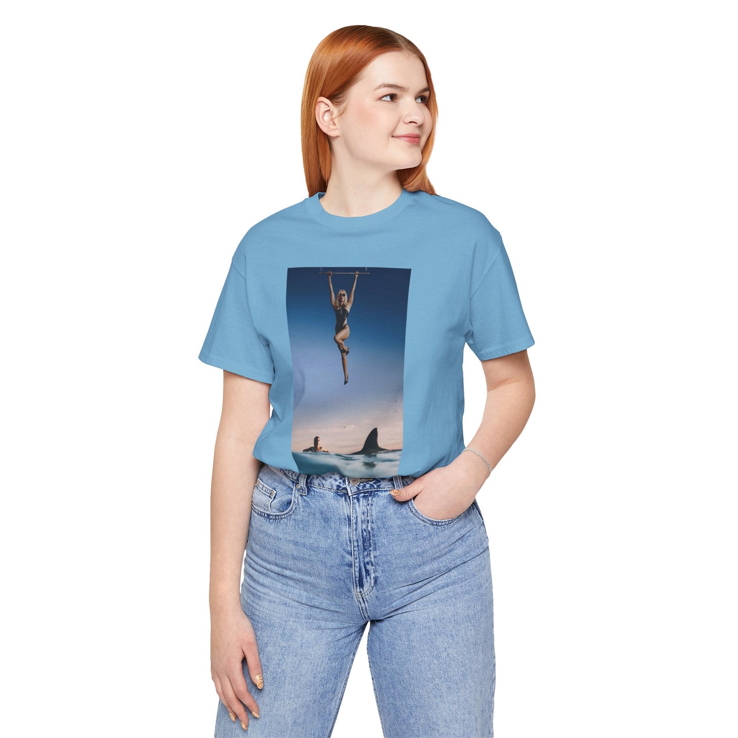 Dua Lipa x Miley (Radical Optimism Funny Spoof) Unisex Jersey Short Sleeve Tee