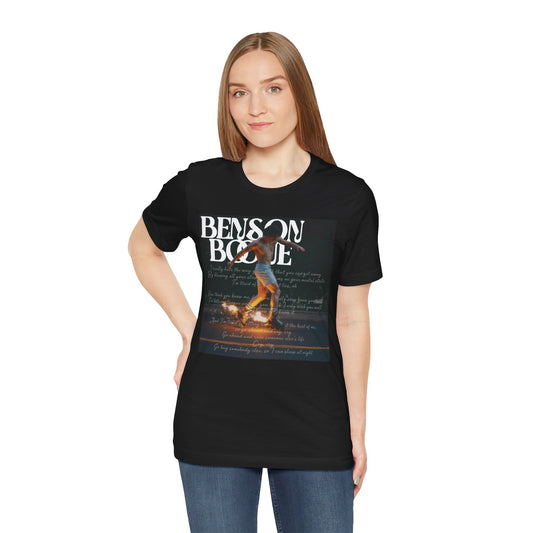 Benson Boone (CRY lyrics 2024 album) Tour Shirt Unisex Shirt