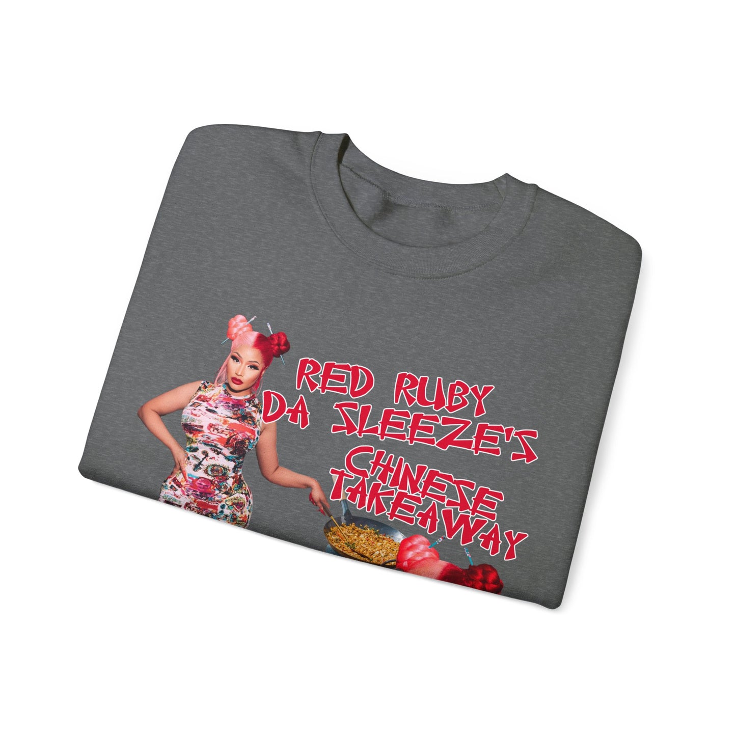 Red Ruby Da Sleeze (Nicki Minaj Pink Friday 2) Sweatshirt