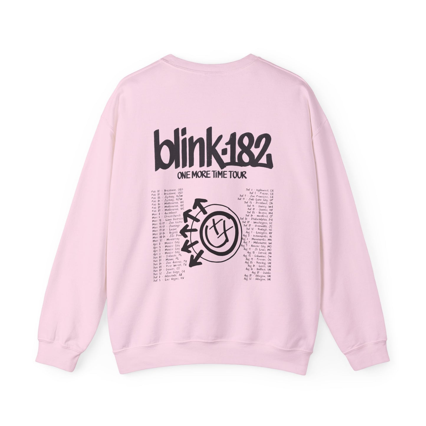 One More Time 2024 World Tour (Blink 182) Sweatshirt