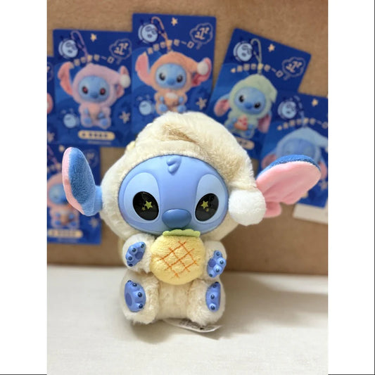 Stitch - Eat Something Before Bed - Plush Keychain (Blind Box)