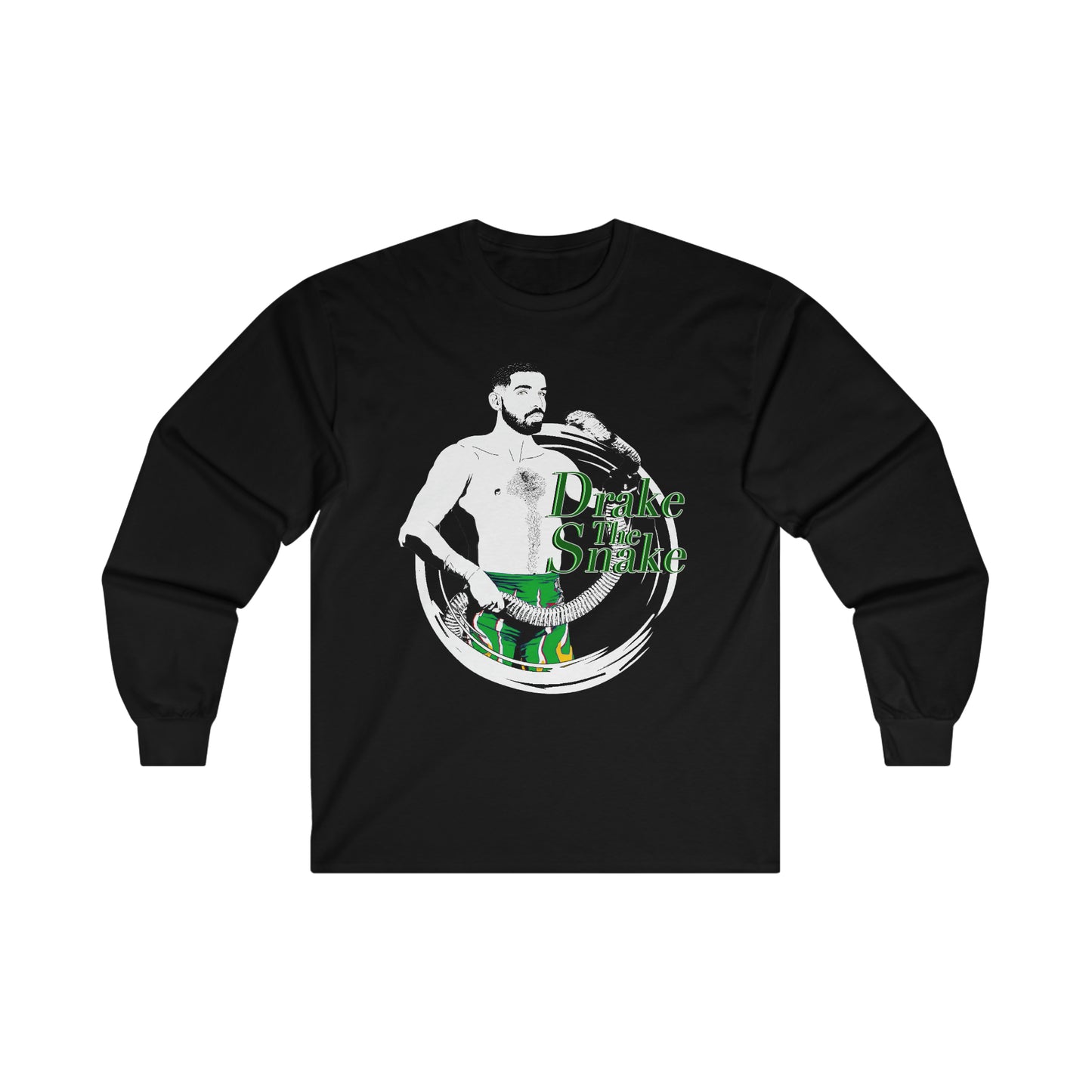 Drake The Snake (WWE) long sleeve shirt, drake leaked video, drake tour, jake the snake wrestling, wwe shirt, iaab, drake tour