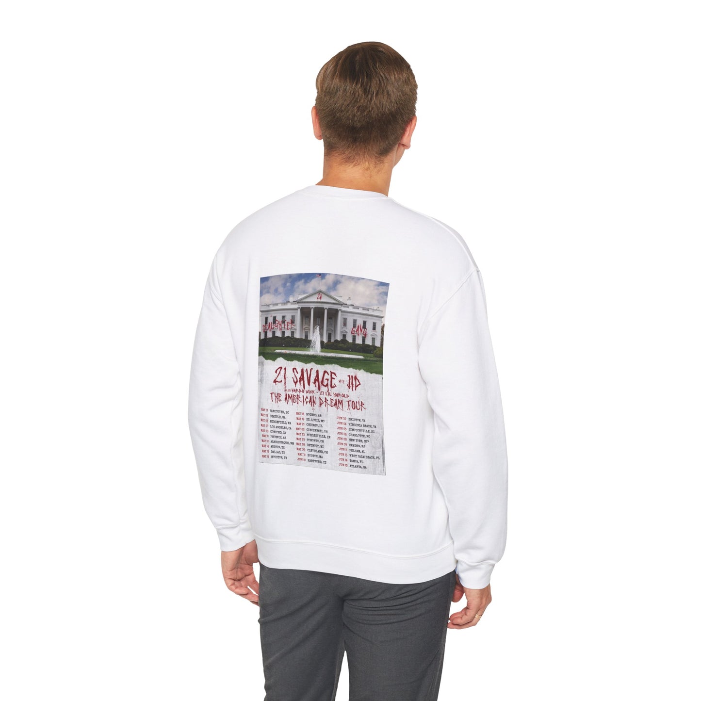 21 Savage THE AMERICAN DREAM Tour (2024) Sweatshirt