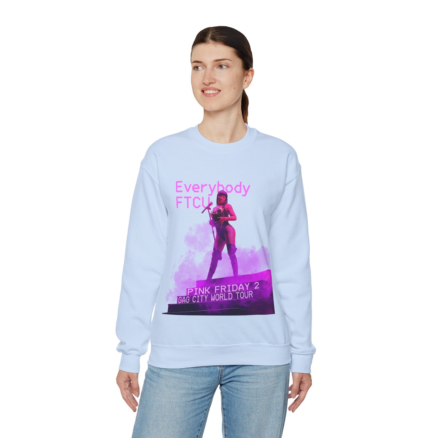 EVERYBODY FTCU - Nicki Minaj Pink Friday 2 GAG City World Tour Sweatshirt