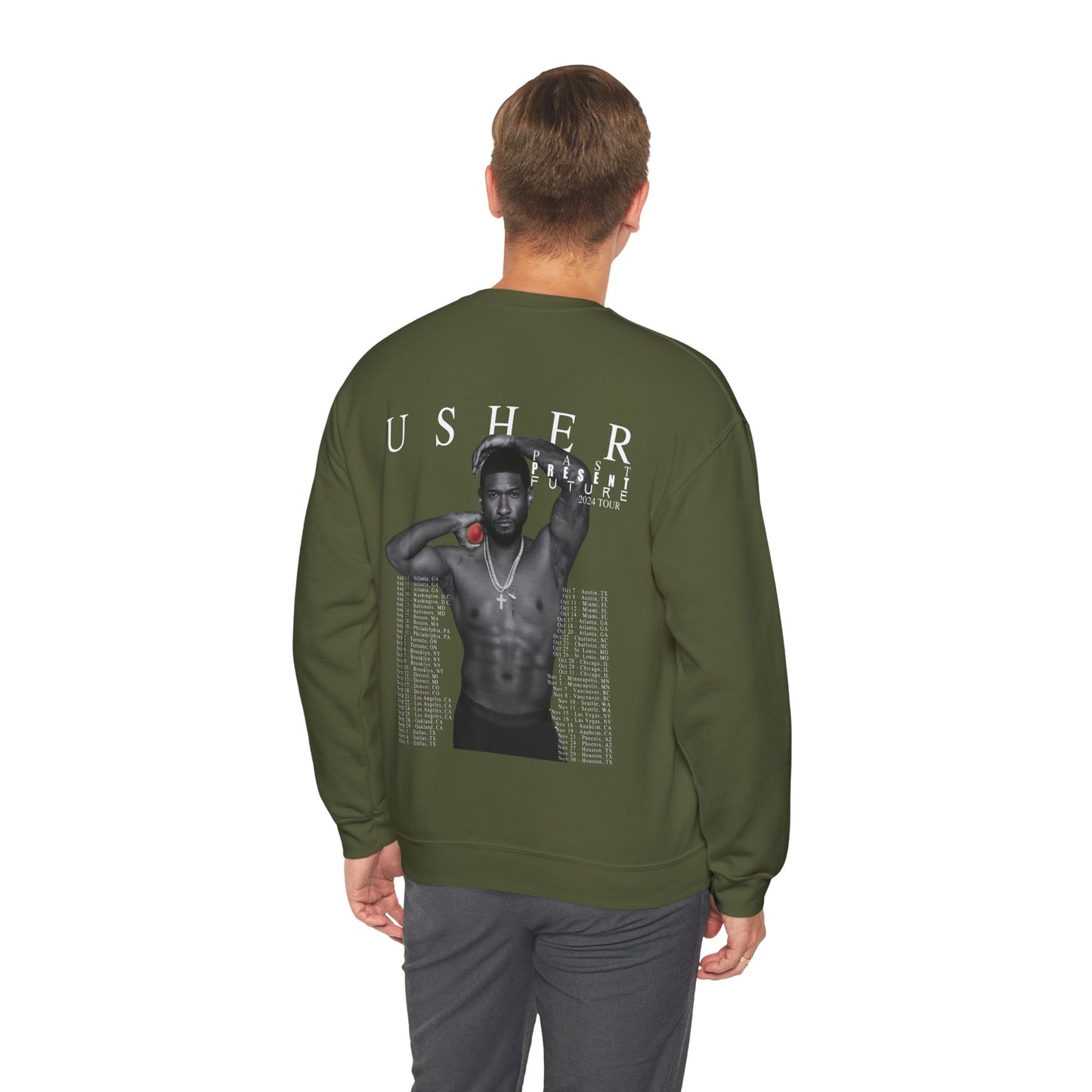 Past, Present, Future TOUR (Usher 2024) Sweatshirt