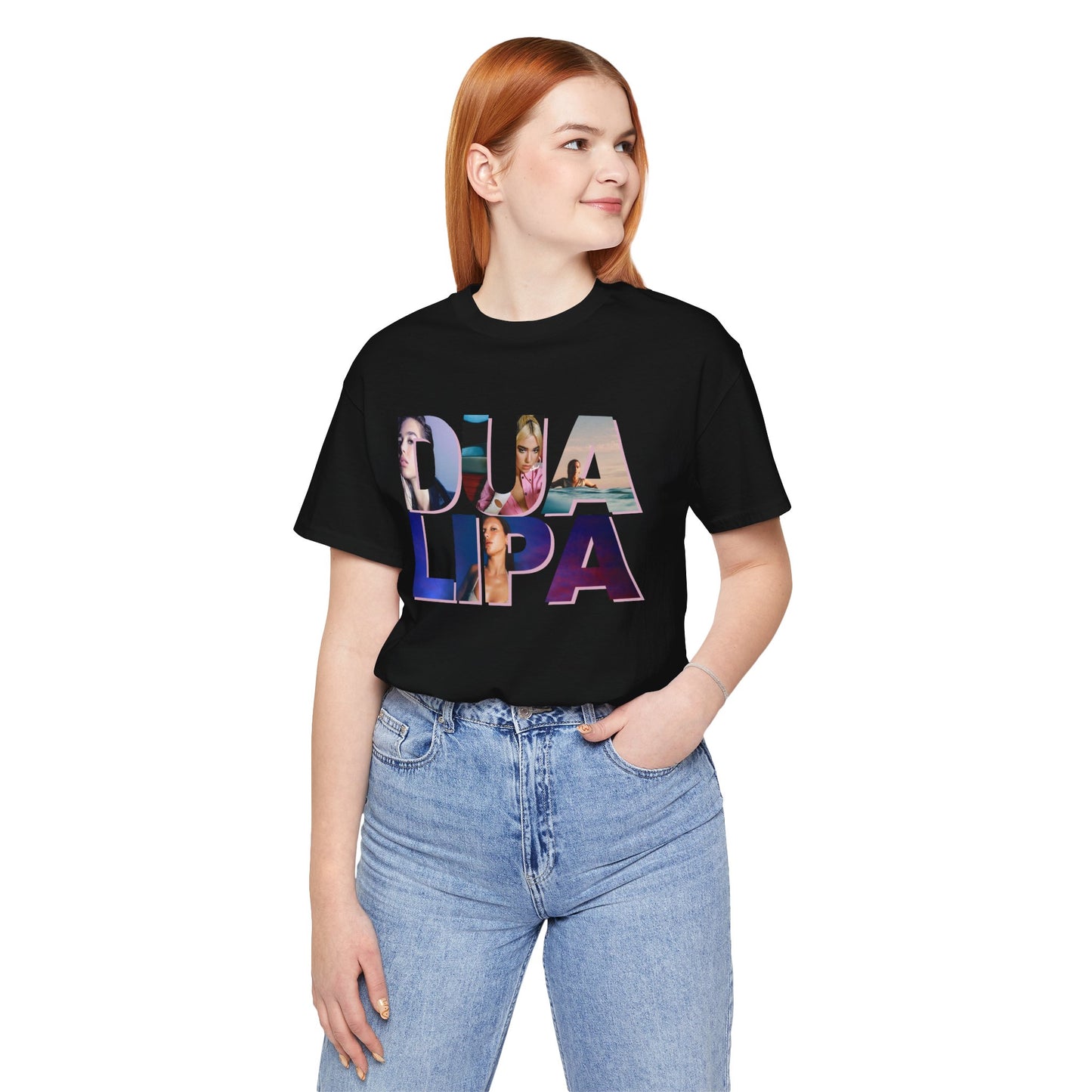 DUA LIPA (Discography - 2024 Radical Optimism Era) Unisex Jersey Short Sleeve Tee