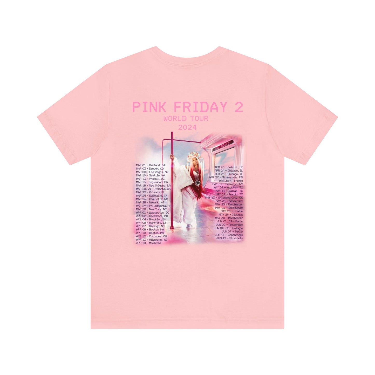 PINK FRIDAY 2 (Nicki Minaj) Gag City 2024 World Tour Shirt