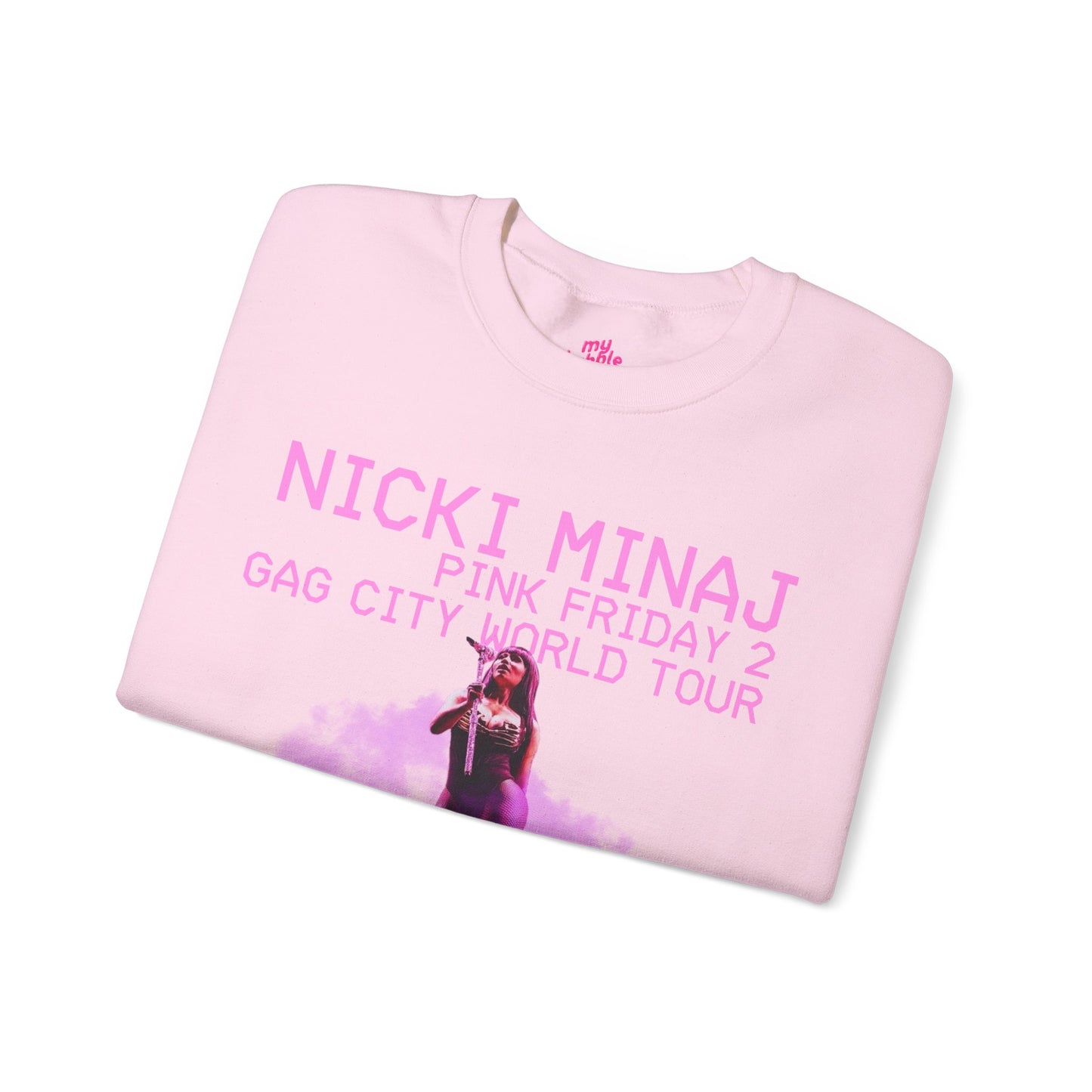 GAG City World Tour Setlist (Nicki Minaj Pink Friday 2) Sweatshirt