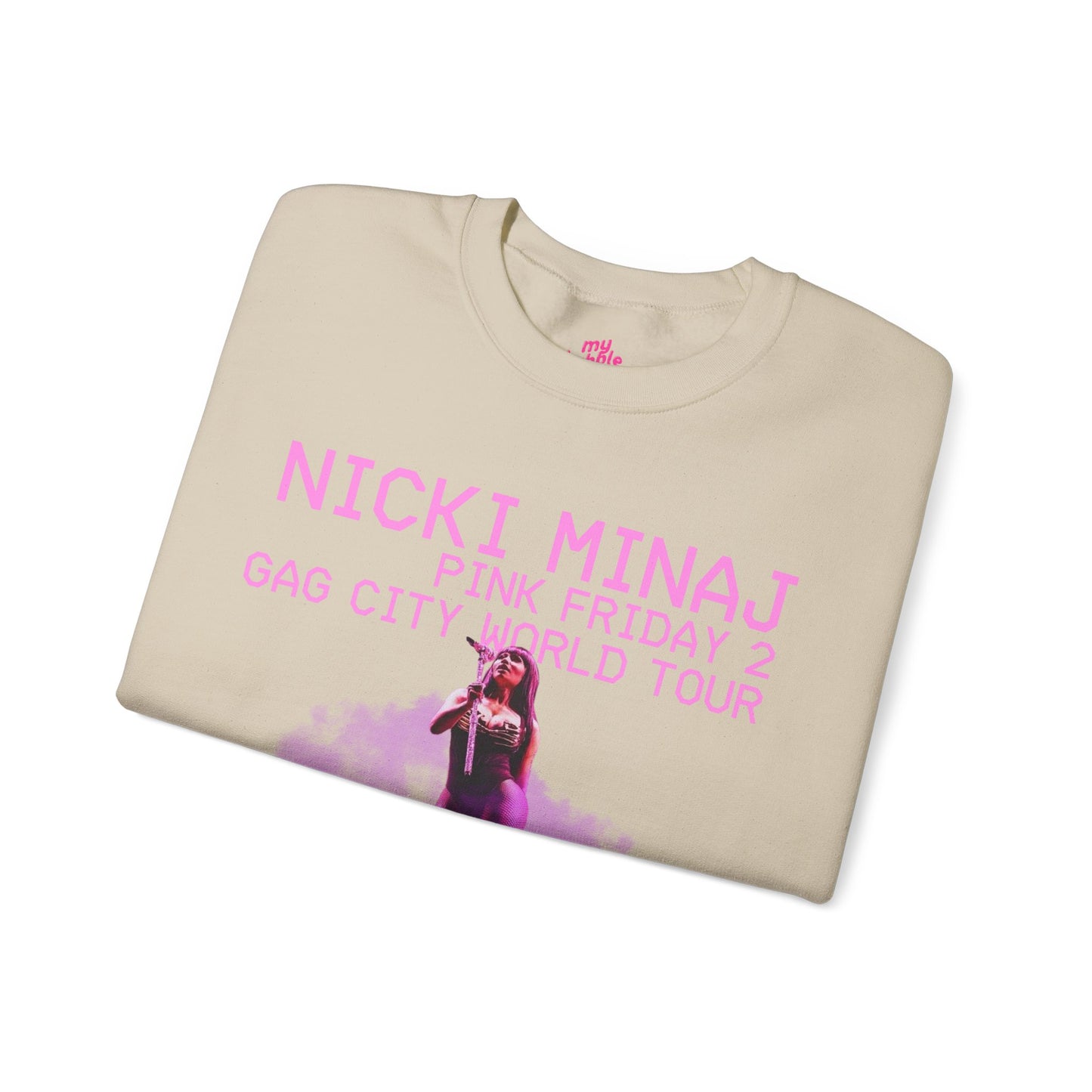 GAG City World Tour Setlist (Nicki Minaj Pink Friday 2) Sweatshirt